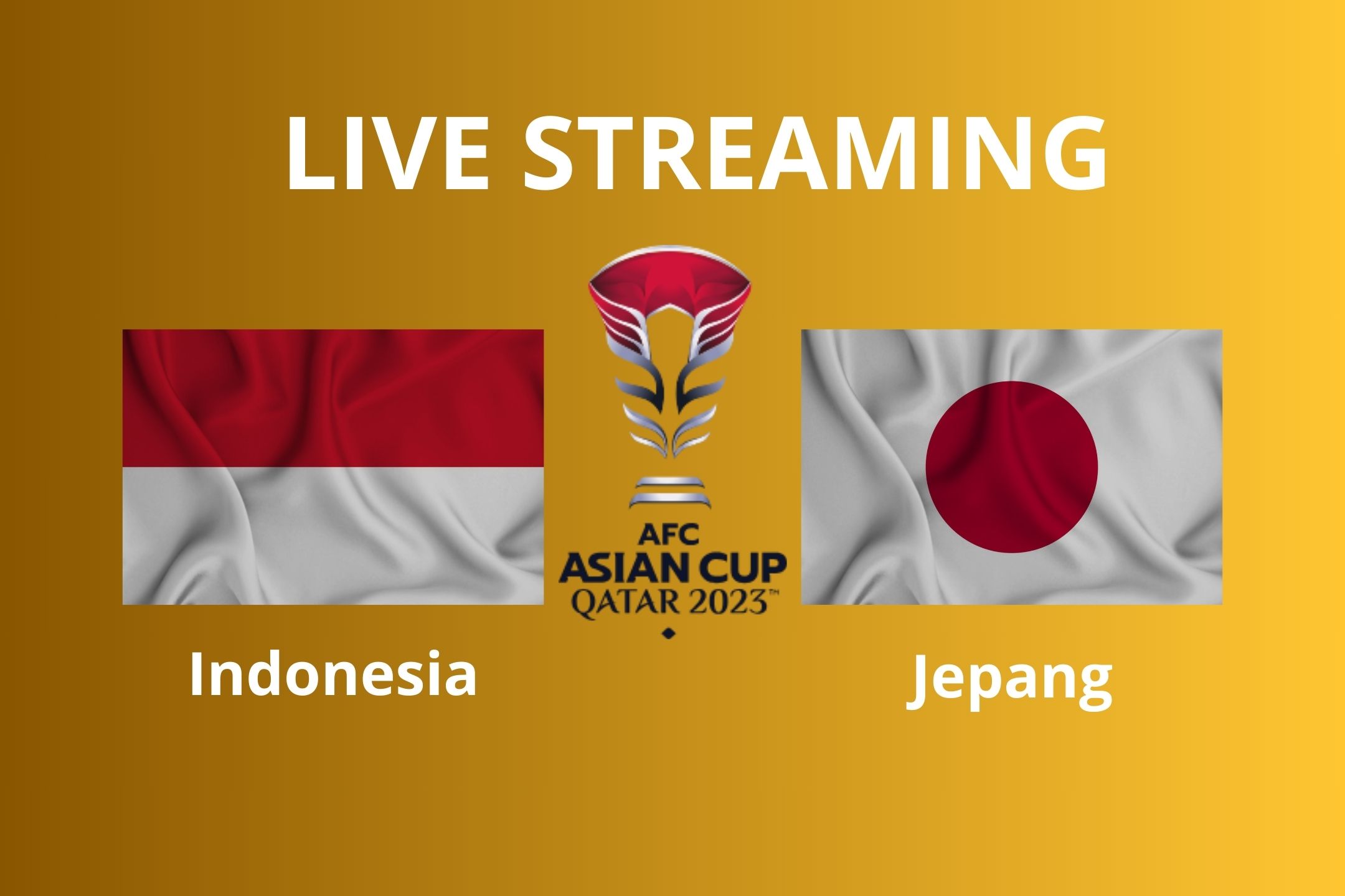 Link Live Streaming Jepang vs Indonesia, Tonton Perjuangan Garuda Lolos 16 Besar Piala Asia